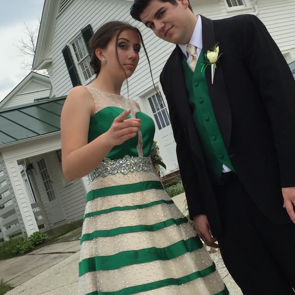 Emerald Prom Gown